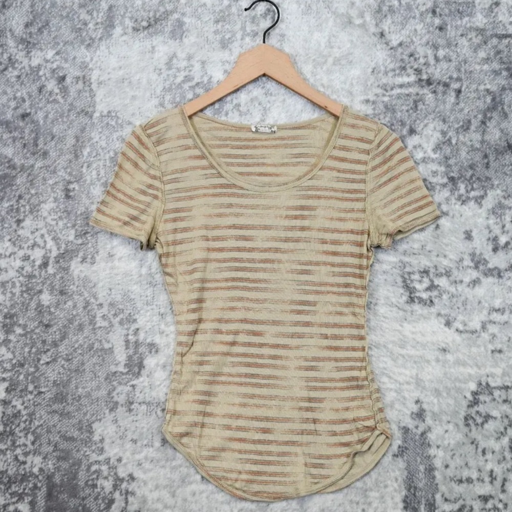 Intimately by Free People striped baby tee